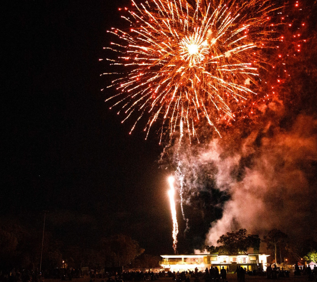 Frenchs Forest fireworks 


